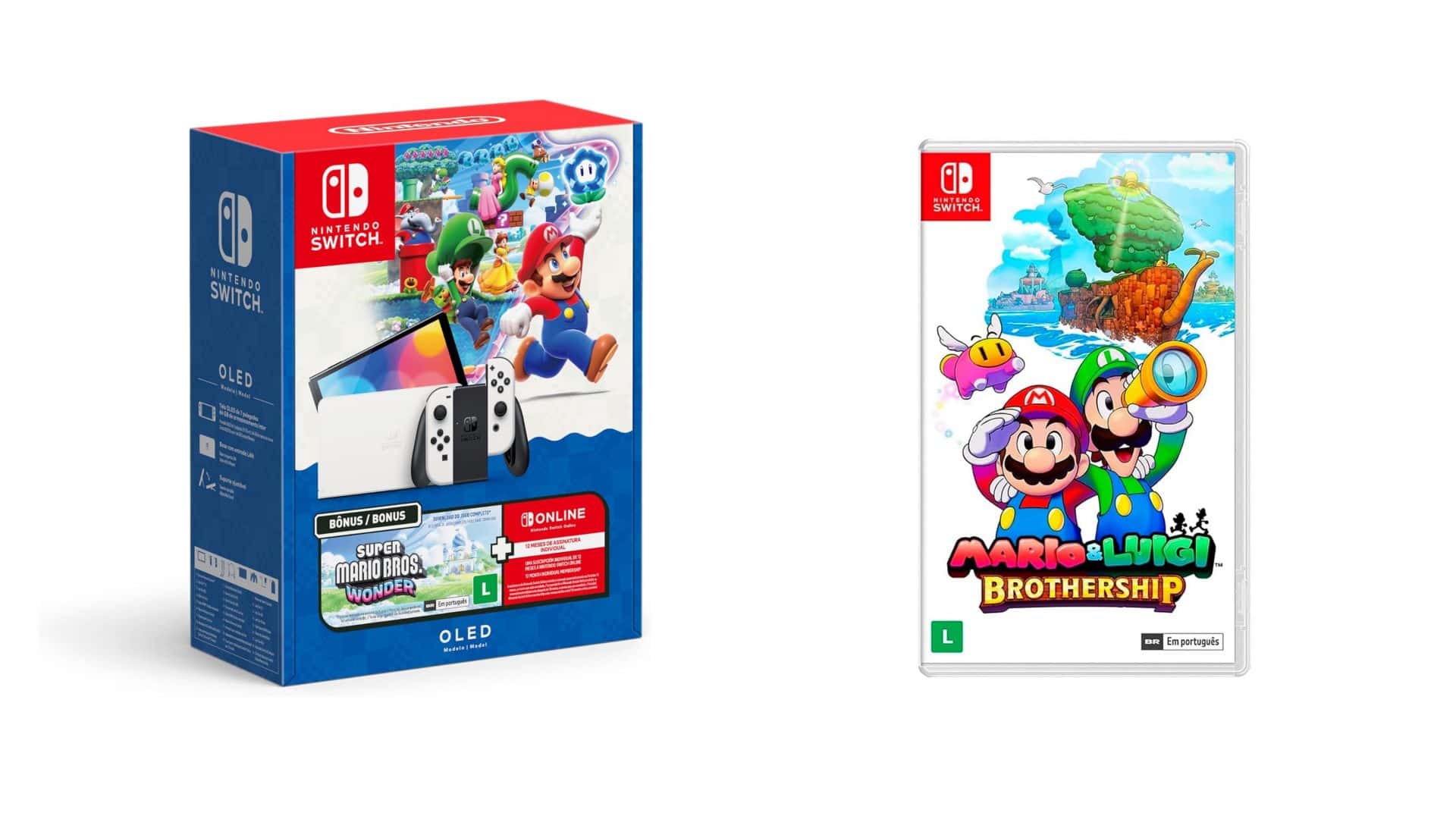 Nintendo Switch em oferta