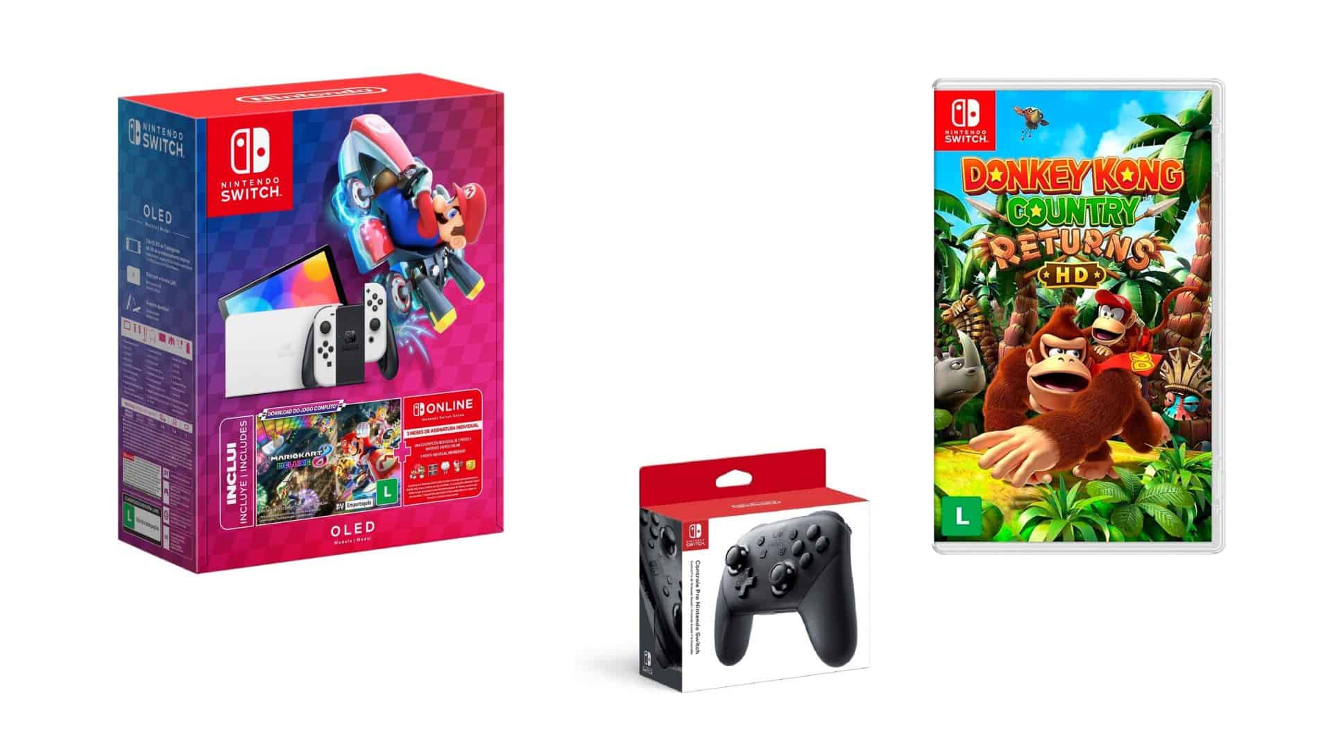 Nintendo Switch em oferta