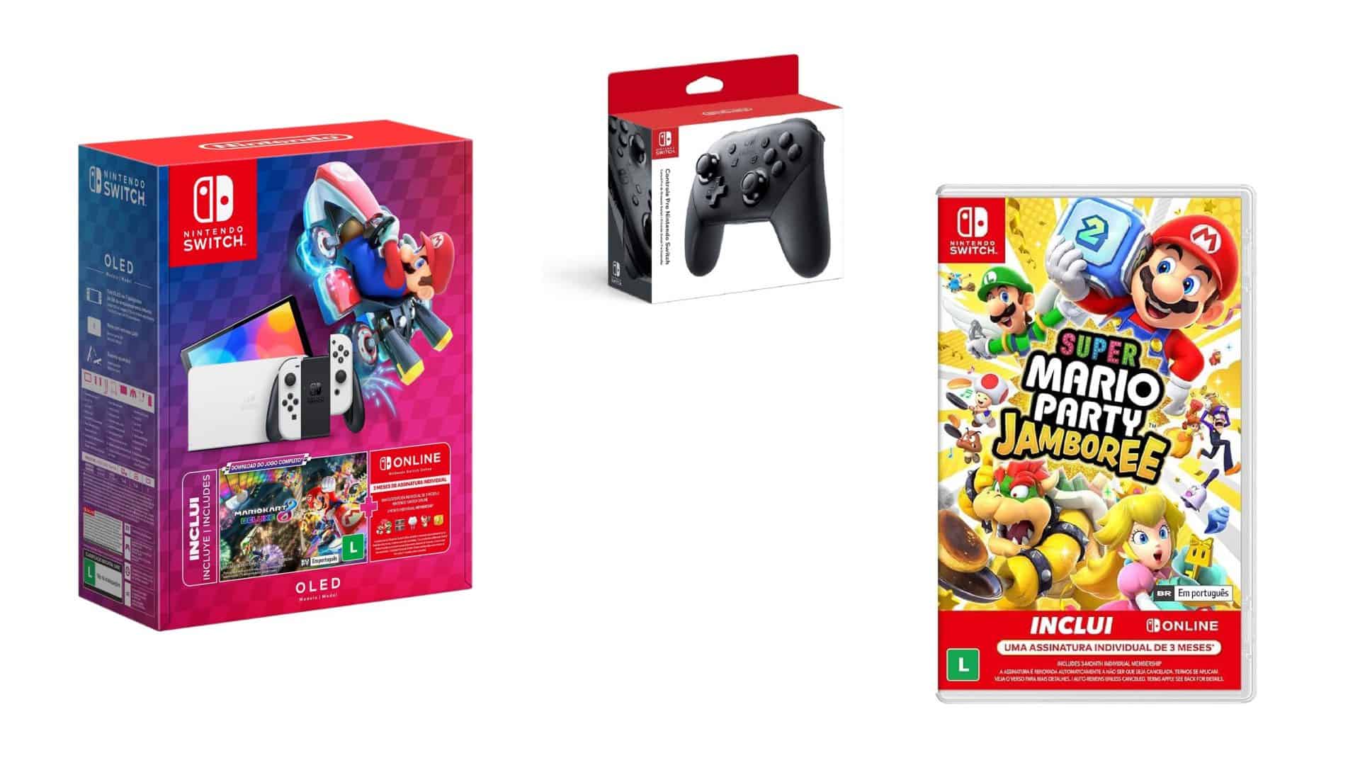 Nintendo em oferta