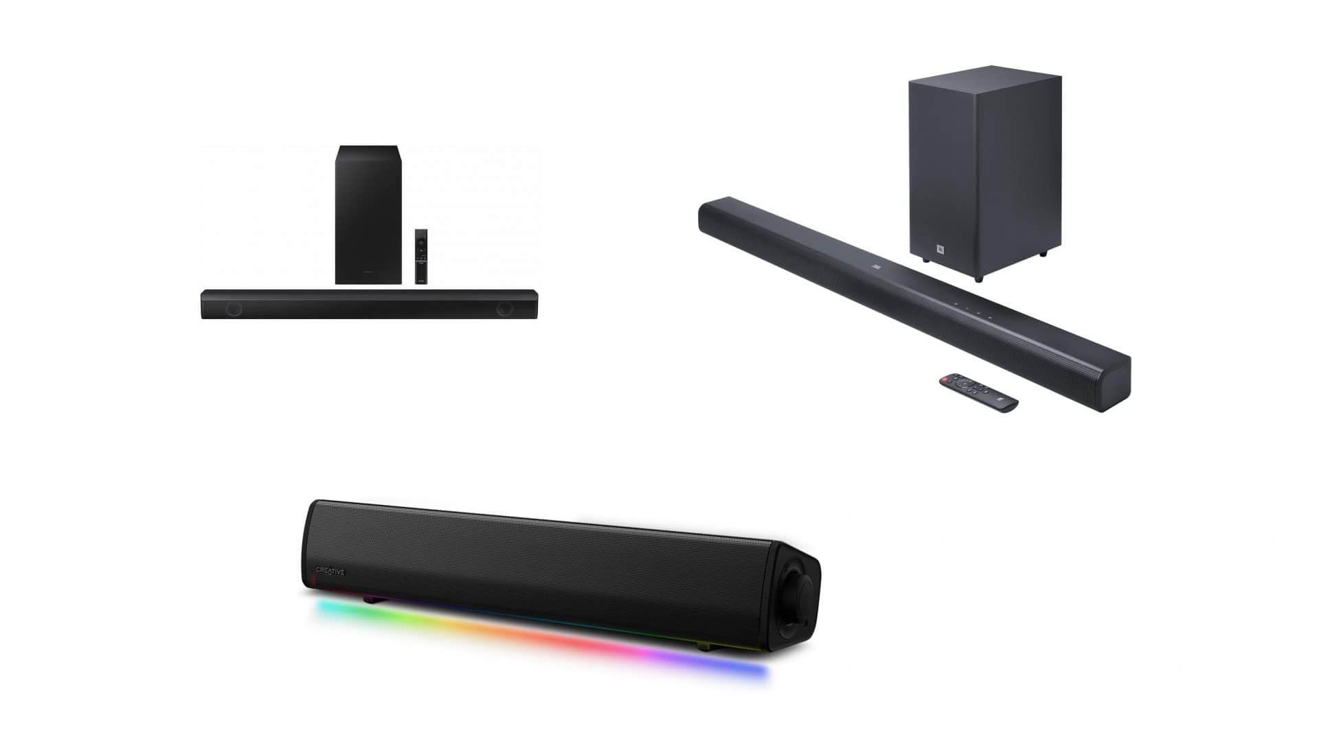 Soundbar em oferta