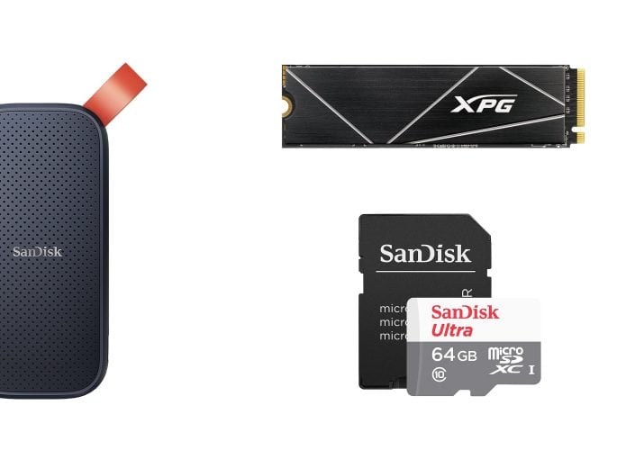 SSD e micro SD em oferta
