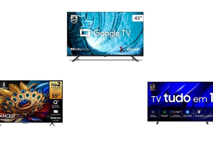 Smart TVs em oferta