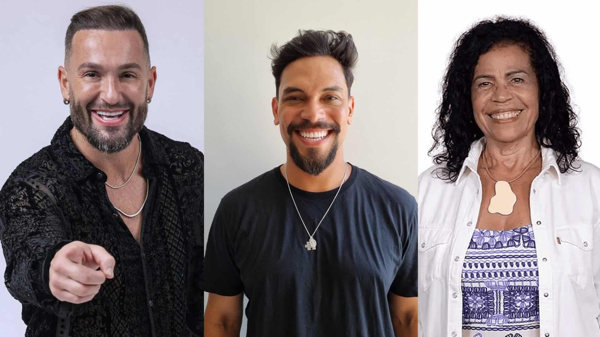 Diego Hypolito, Vinícius e Vilma estão no paredão do BBB25
