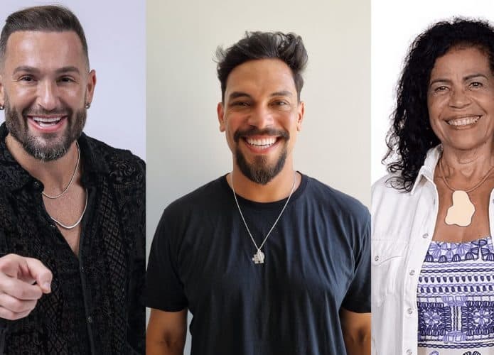 Diego Hypolito, Vinícius e Vilma estão no paredão do BBB25