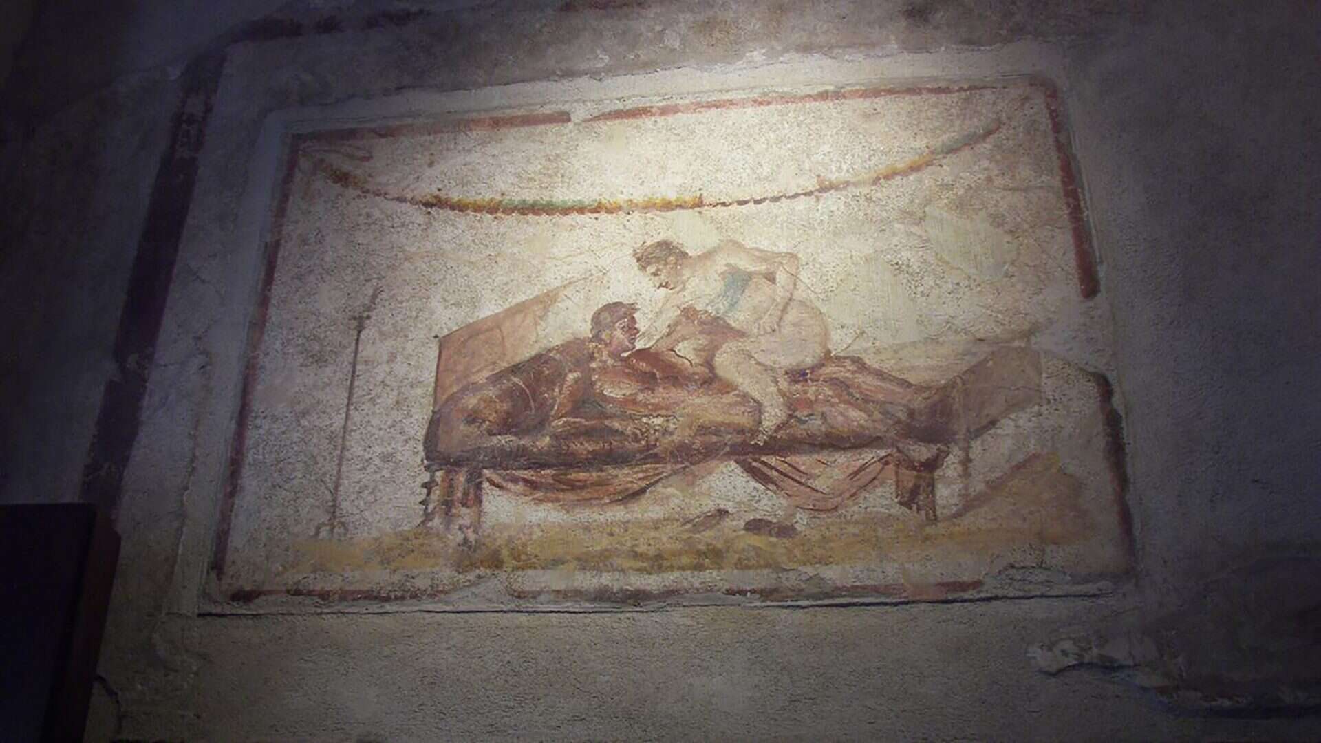 Afresco romano cômico