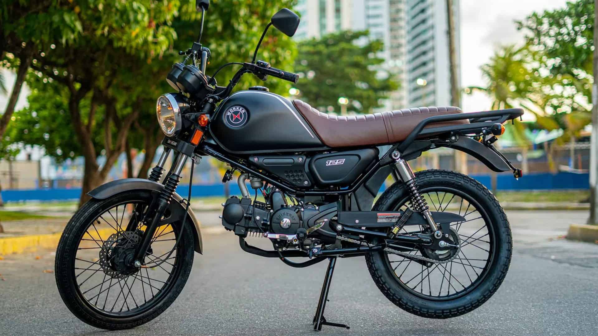 foto de divulgação da moto shineray worker 125