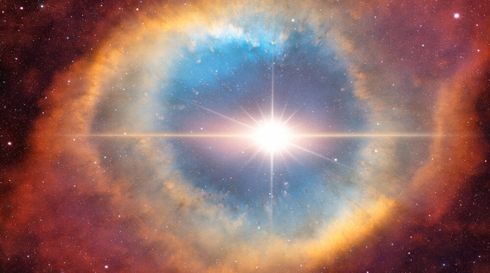 Imagem de supernova.