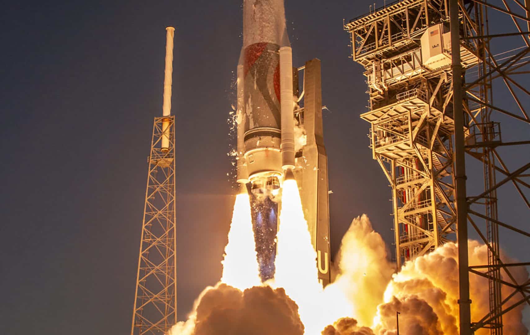 Foguete Vulcan, da ULA, em lançamento