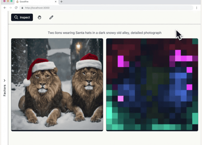 Reprodução de tela do Ember em ação em IAs