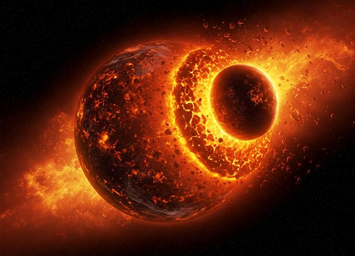 O que aconteceu com o planeta que a Terra