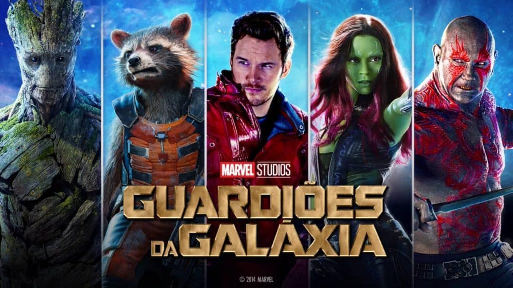 Guardiões da Galáxia (2014) - filmes e séries com lutadores de World Wrestling Entertainment (WWE)