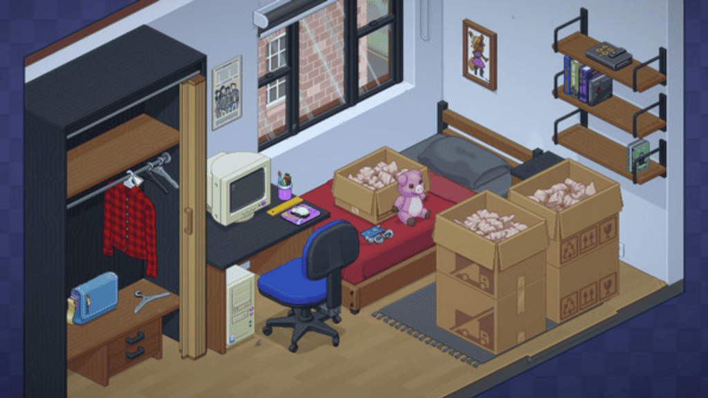 Puzzle do jogo unpacking