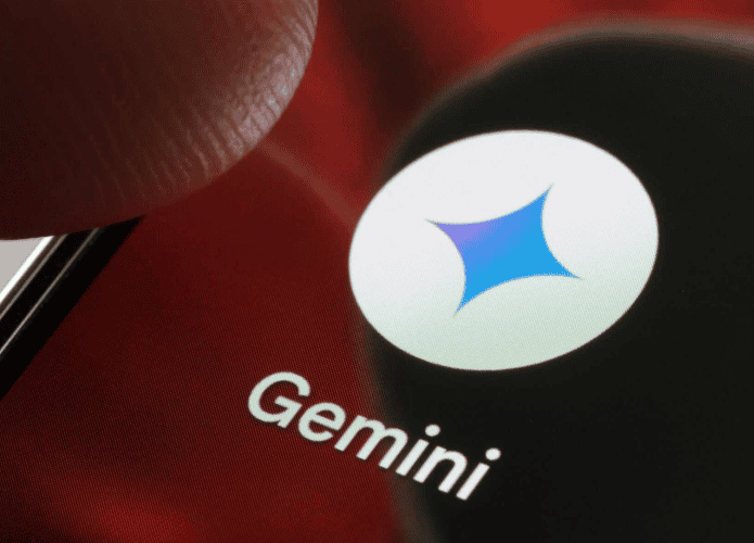 ícone do gemini em celular