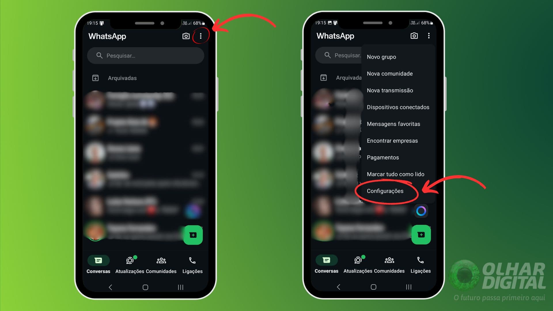 Como excluir fotos e vídeos no Android - Passo 1