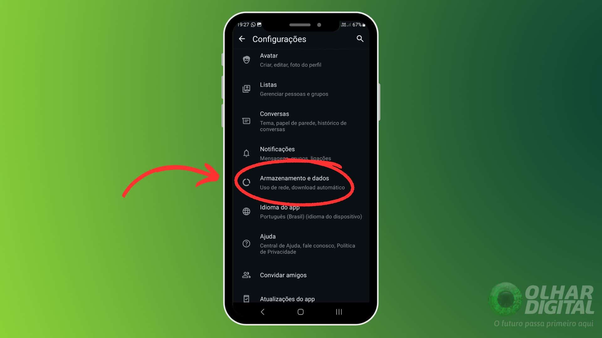 Como excluir fotos e vídeos no Android - Passo 2