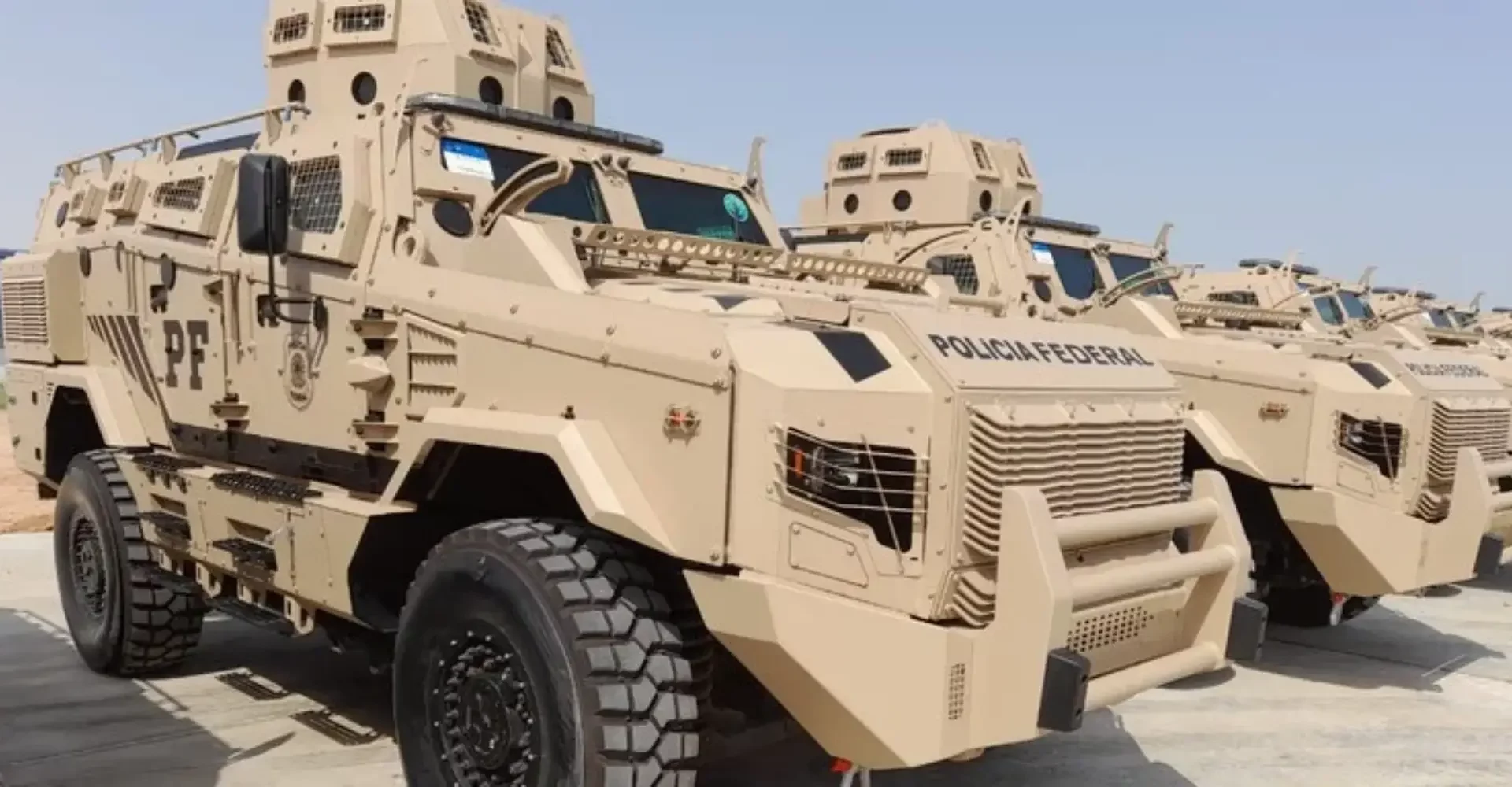 O Streit Group Scorpion MRAP é o blindado da PF que resiste a explosões