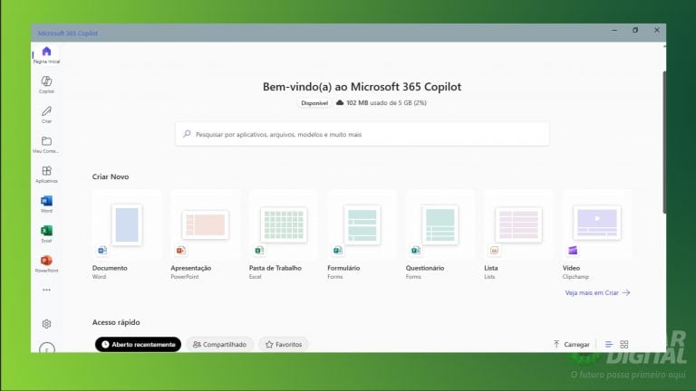 Como ter o pacote Office de graça no PC pelo Copilot da Microsoft