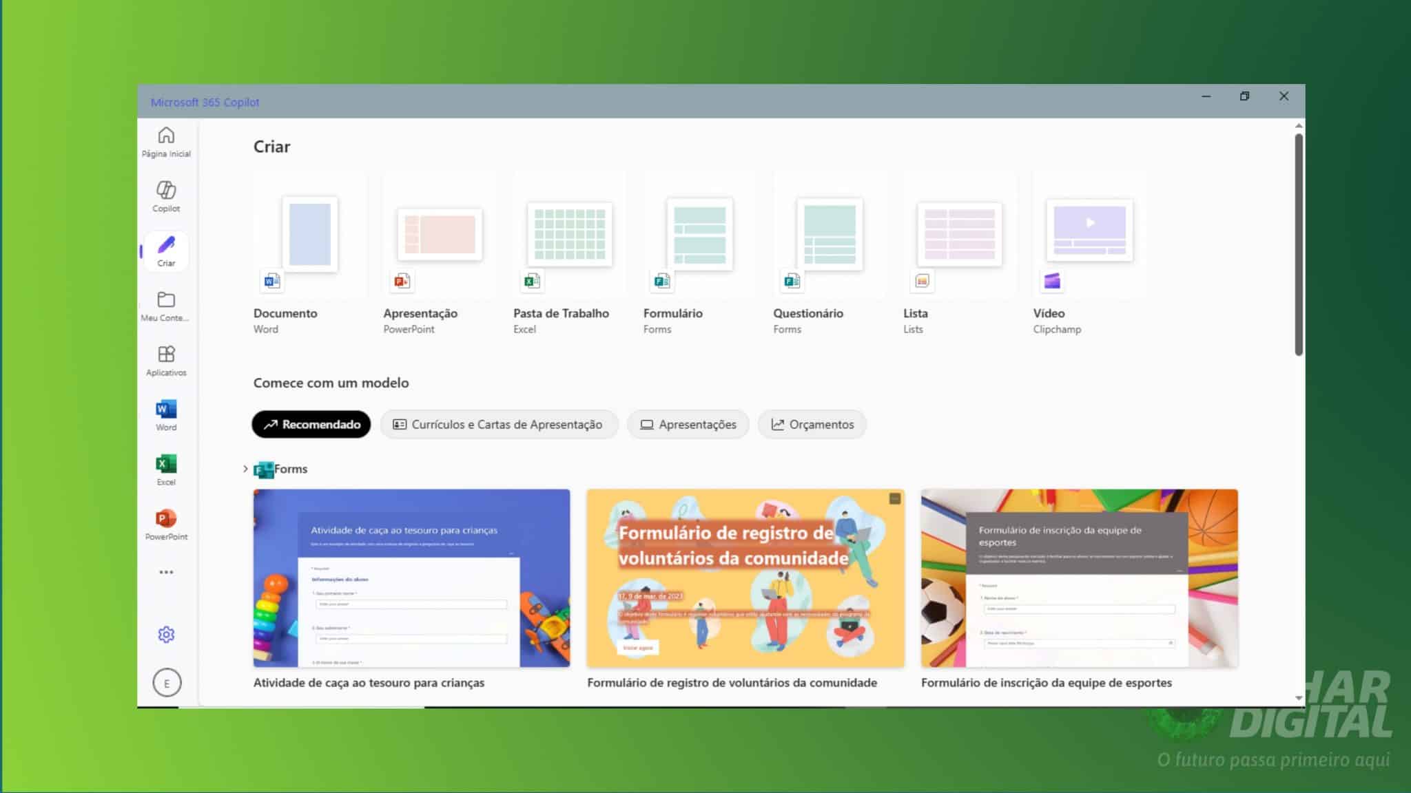 Como ter o pacote Office de graça no PC pelo Copilot da Microsoft