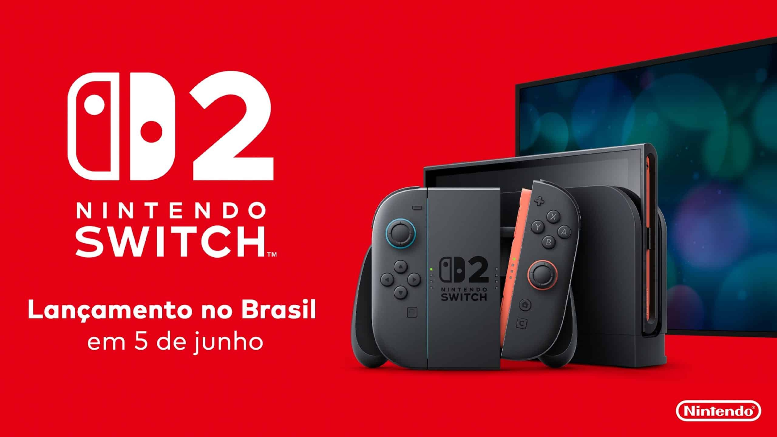 Nintendo Switch 2 é lançado no Brasil: veja preços, novidades e