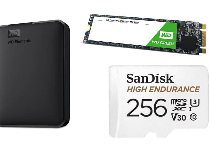 SSD e micro SD em oferta