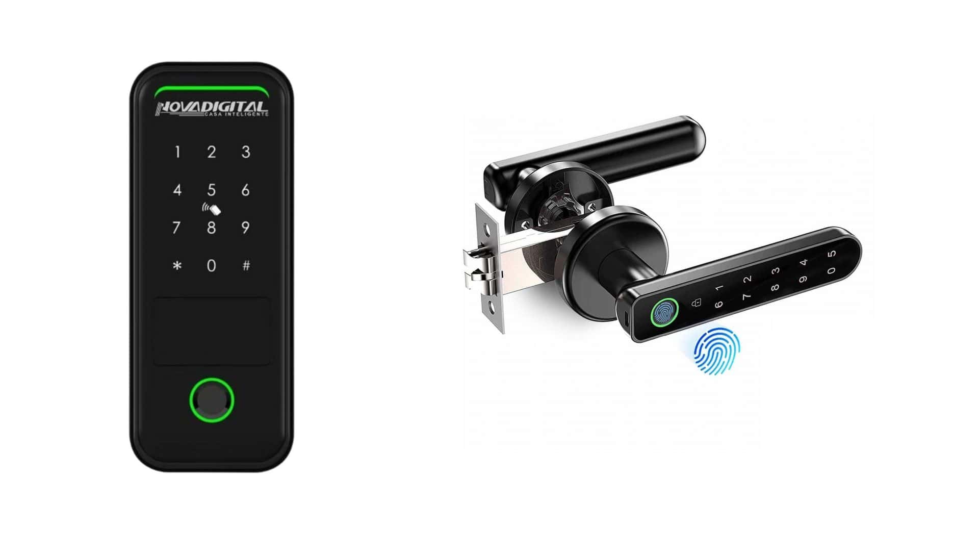 Fechadura smart em oferta