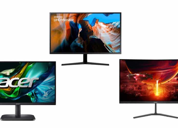 Monitores em oferta