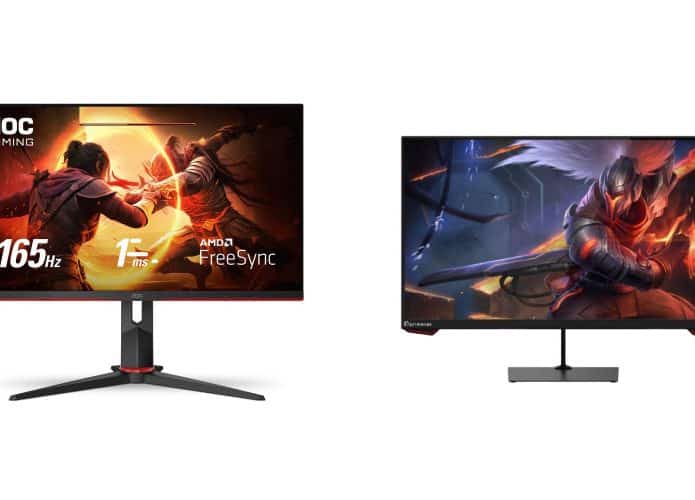 Monitores em oferta