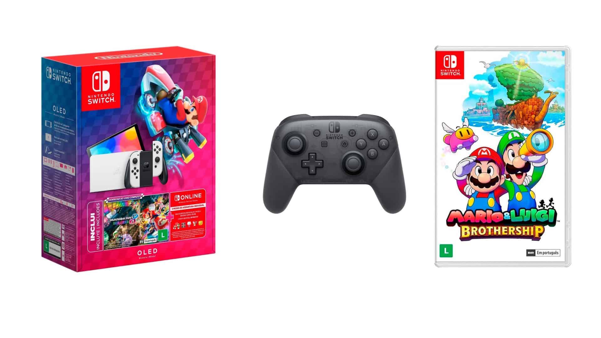 Nintendo em oferta