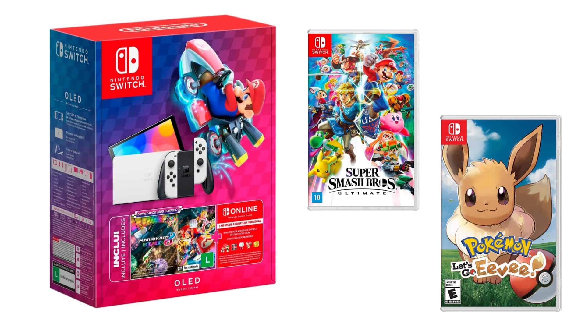 Nintendo Switch em oferta
