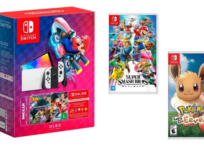 Nintendo Switch em oferta