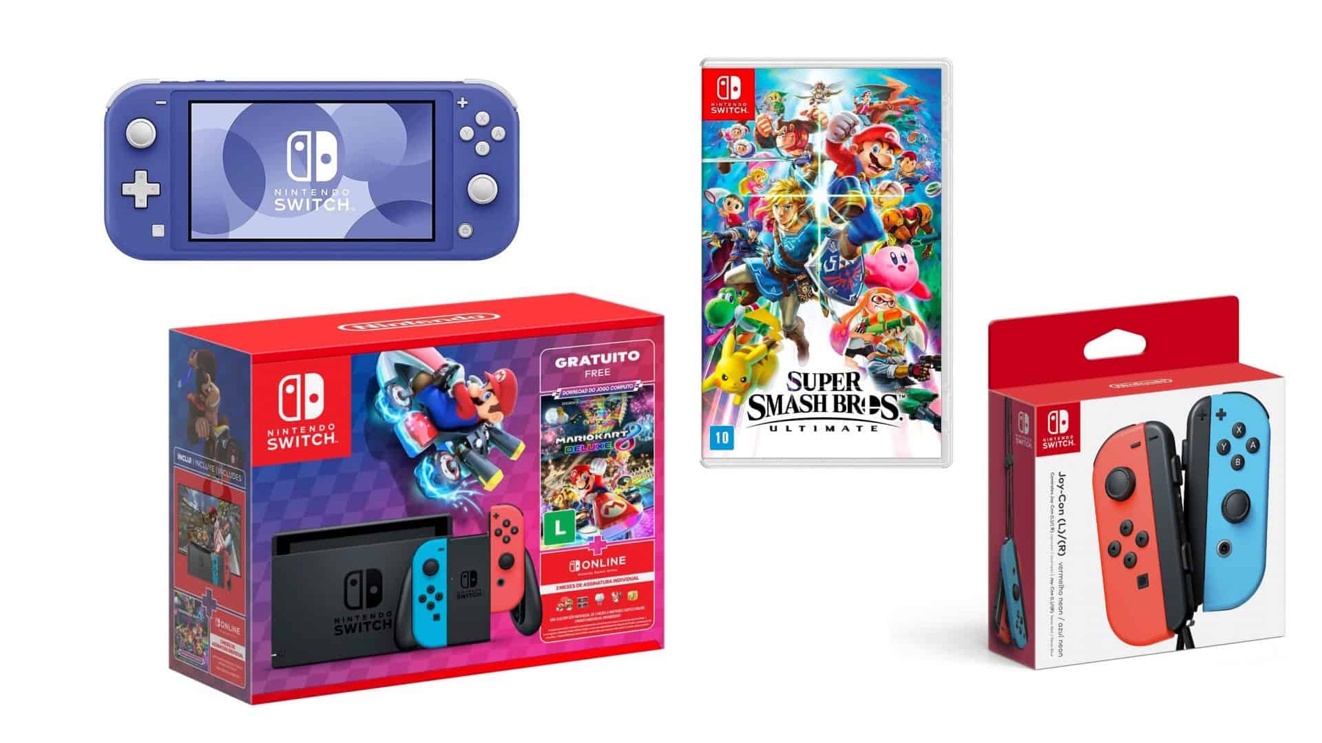 Nintendo em oferta