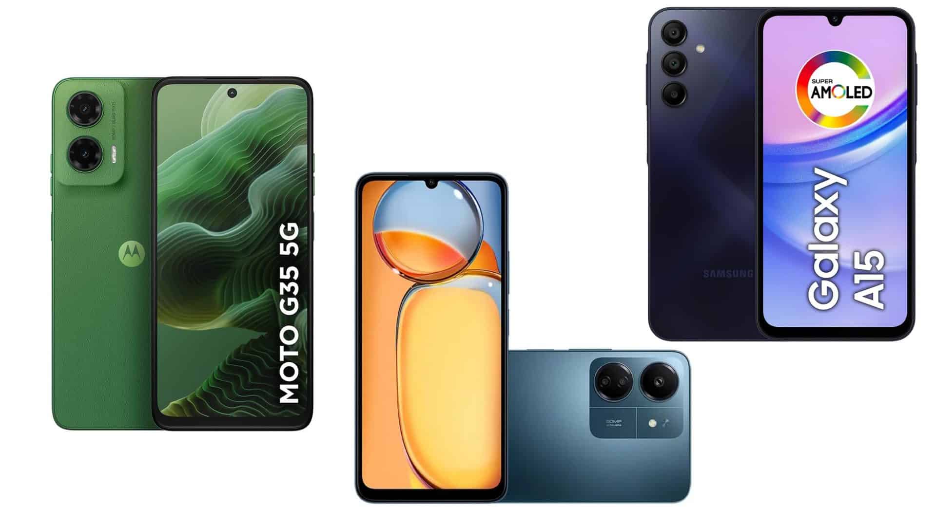 Smartphones em oferta