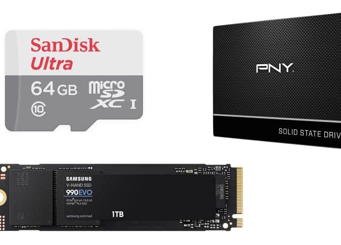SSD e micro SD em oferta