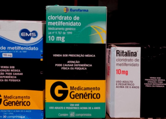 Caixas de Ritalina
