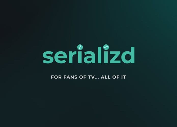 imagem mostra a logo do site SERIALIZD acessado pelo pc