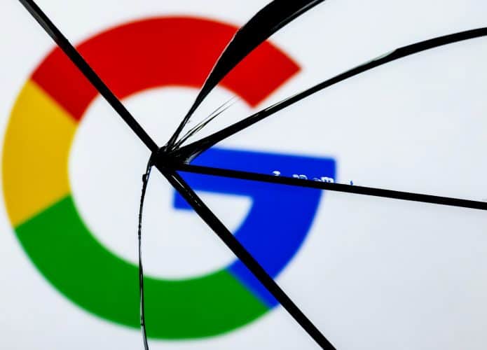 google quebrado