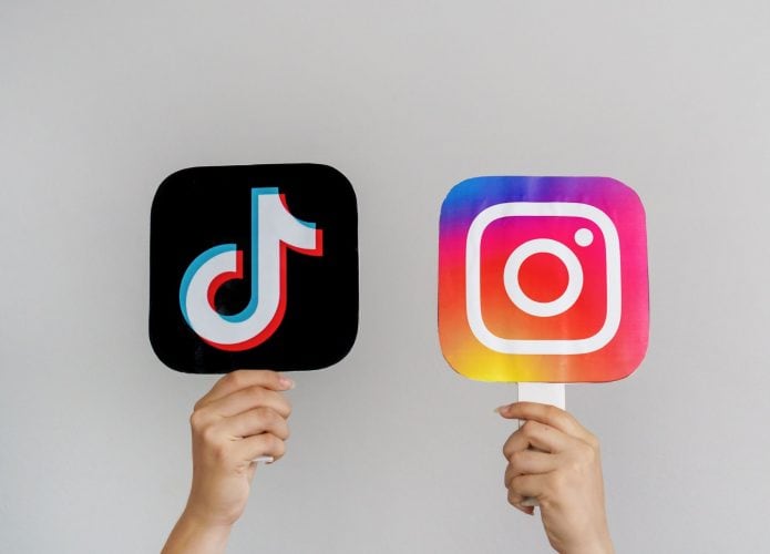 tiktok instagram
