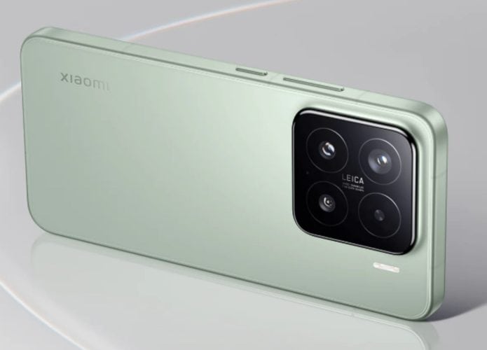 celular xiaomi de perto