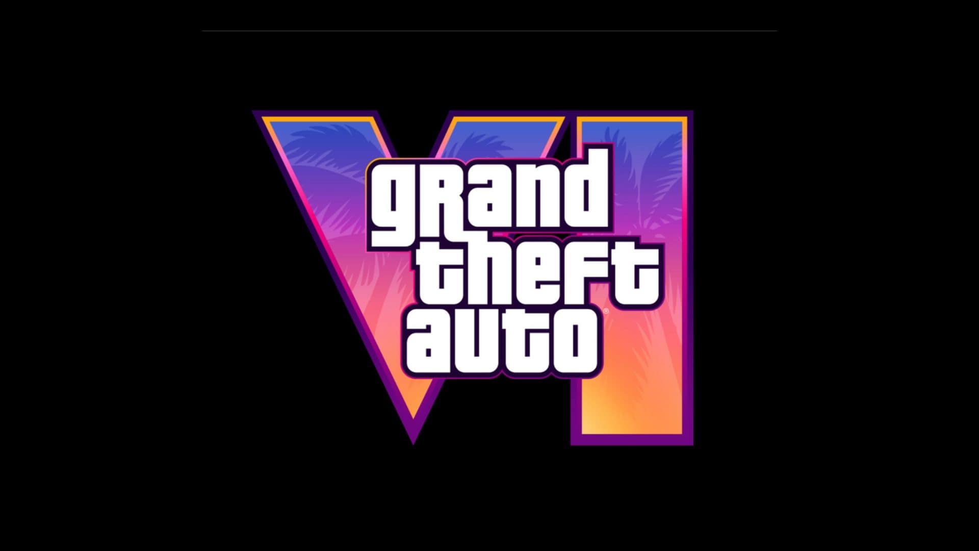 Imagem com nome do jogo GTA VI