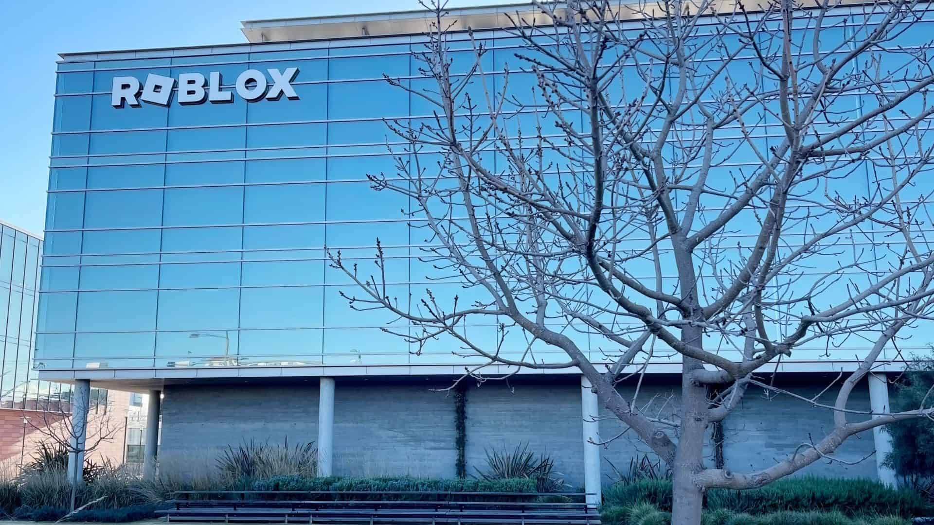 Fachada de prédio do Roblox