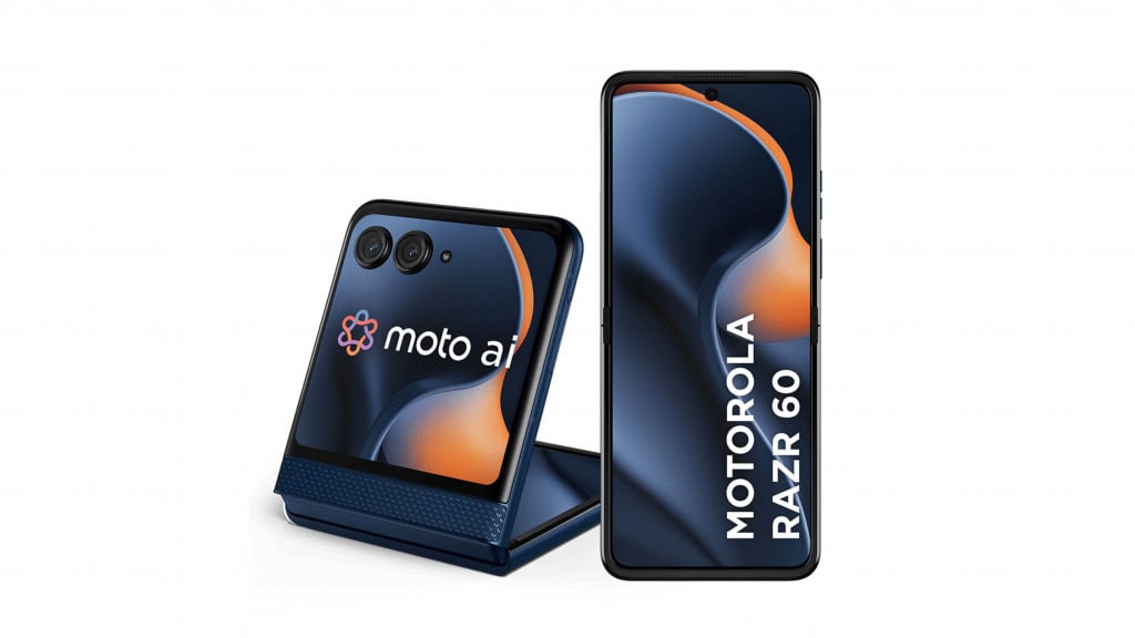 Celular Motorola Razr 60 reto e dobrado