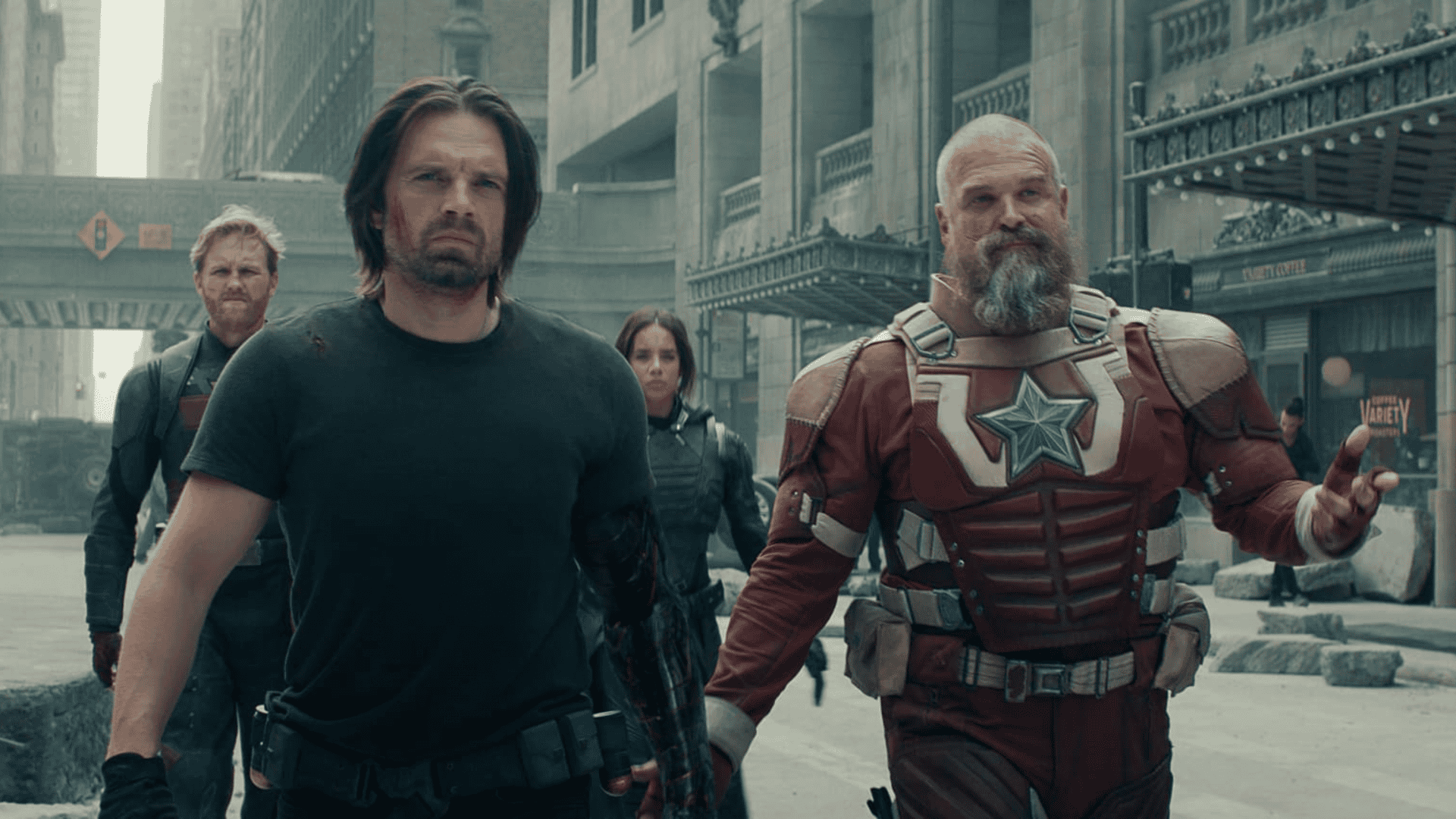 Alguns dos anti-heróis do filme Thunderbolts