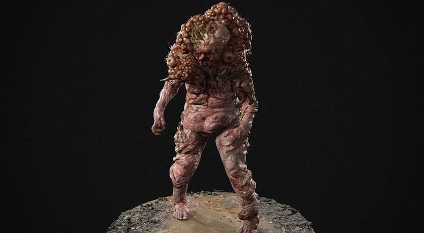 Zumbi no quarto estágio de infecção