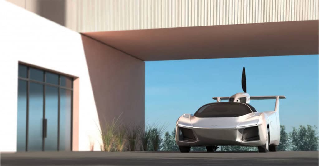 AirCar, carro voador esportivo da empresa Klein Vision