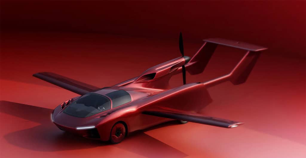 AirCar, carro voador esportivo da empresa Klein Vision