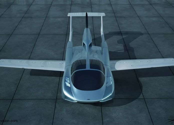 AirCar, carro voador esportivo da empresa Klein Vision