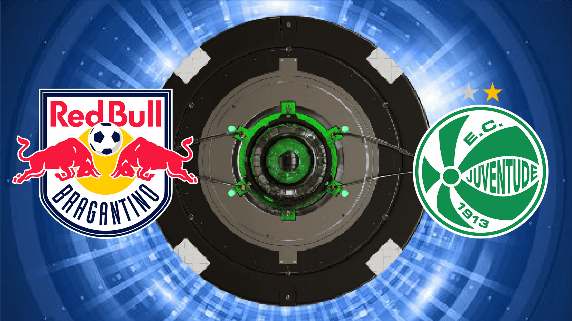 Escudos de Red Bull Bragantino e Juventude