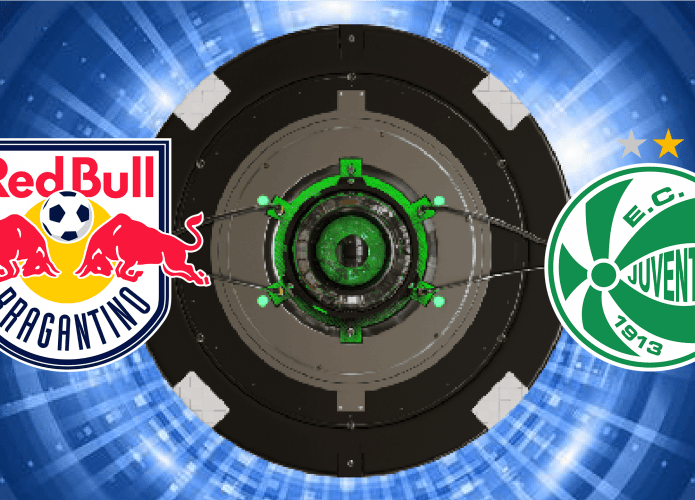 Escudos de Red Bull Bragantino e Juventude
