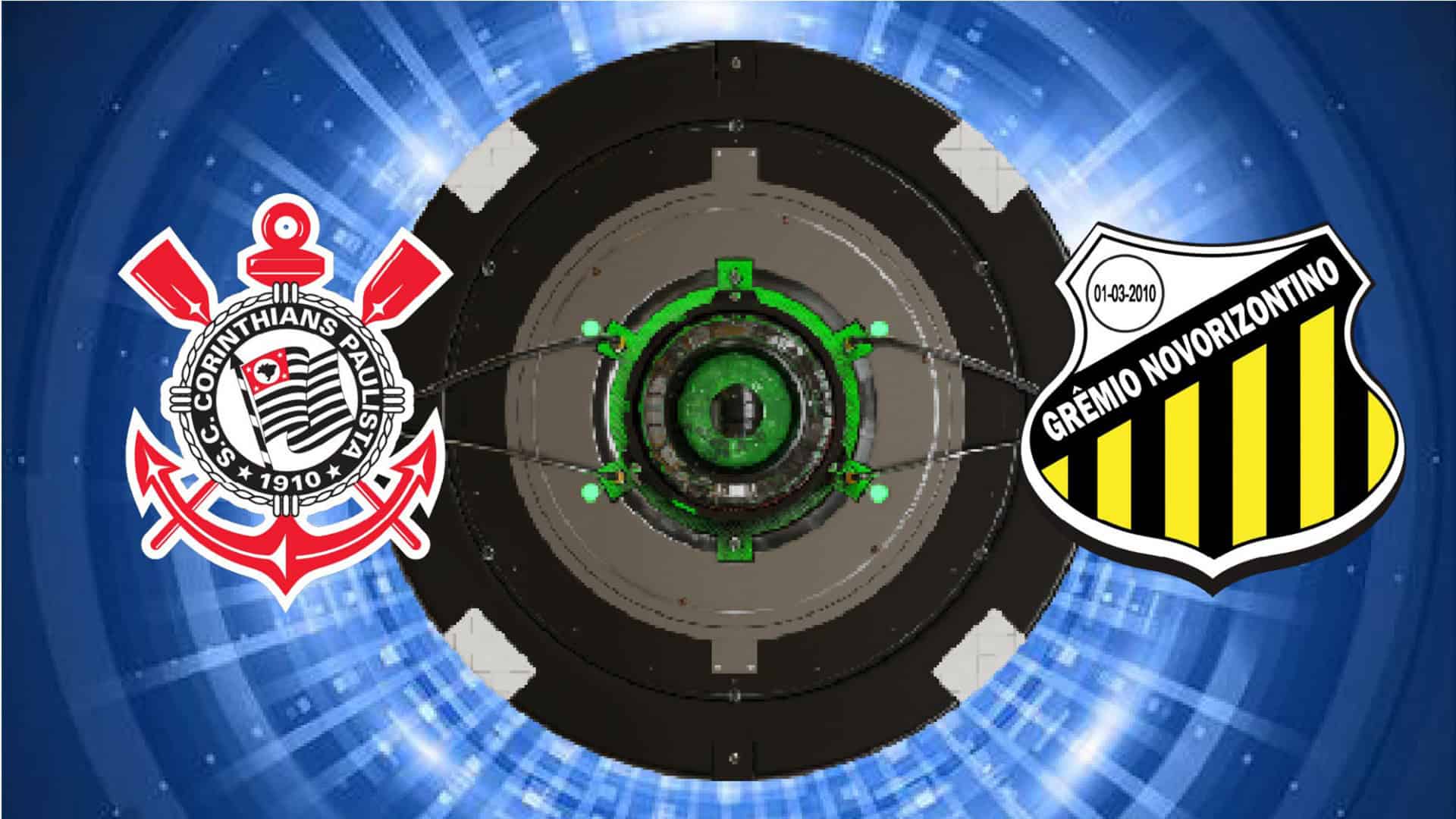 Escudos de Corinthians e Novorizontino