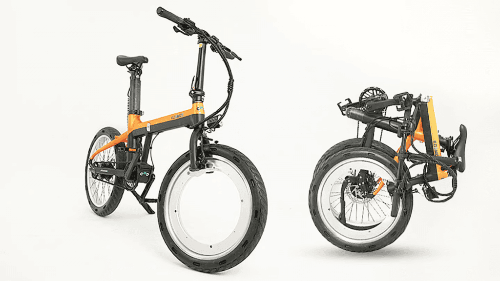 A F5 model pode dobrar e ficar com metade do tamaho original